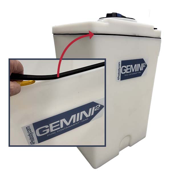 Peabody Engineering WeatherGuard Seal Kit for Gemini Dual Containment Tanks - Peabody catalog family photo (representative)