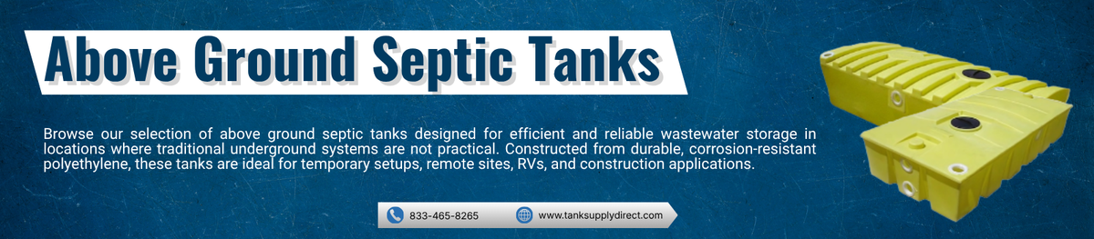 Above Ground Septic Tanks