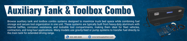 Auxiliary Tank and Toolbox Combo