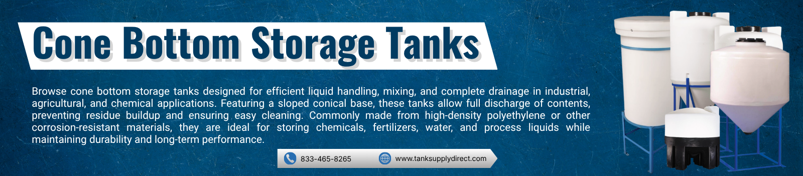 Cone Bottom Storage Tanks