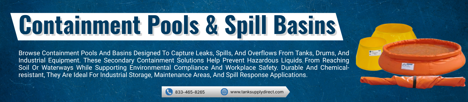 Containment Pools & Basins