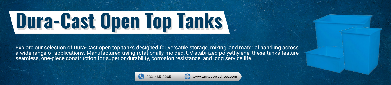 Dura-Cast Open Top Tanks