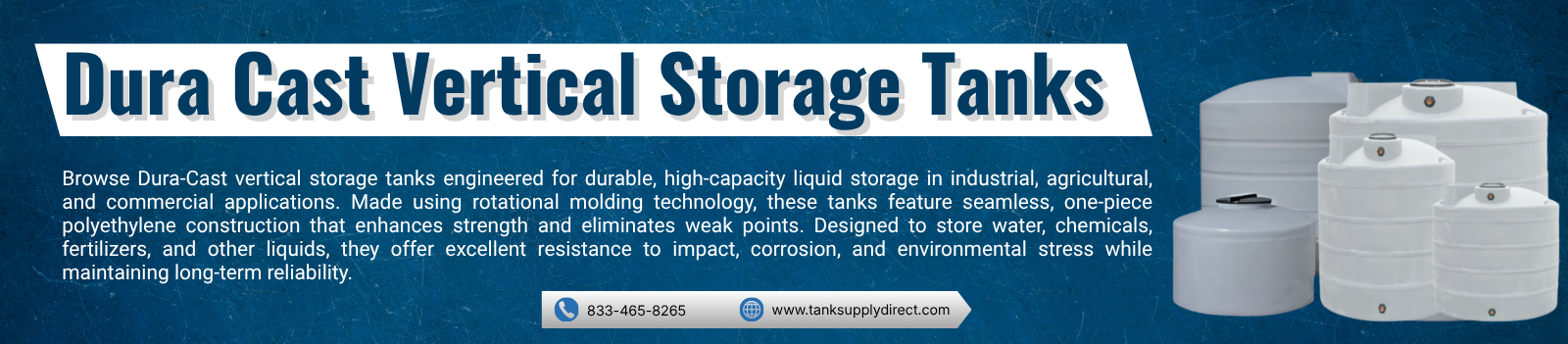 Dura-Cast Vertical Storage Tanks