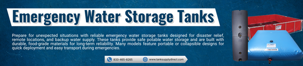 Emergency Water Storage