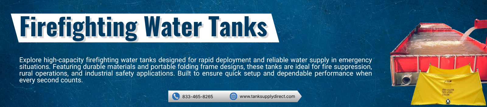 Firefighting Water Tank