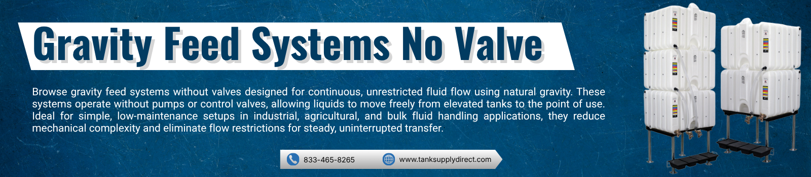 Gravity Feed System With No Valve