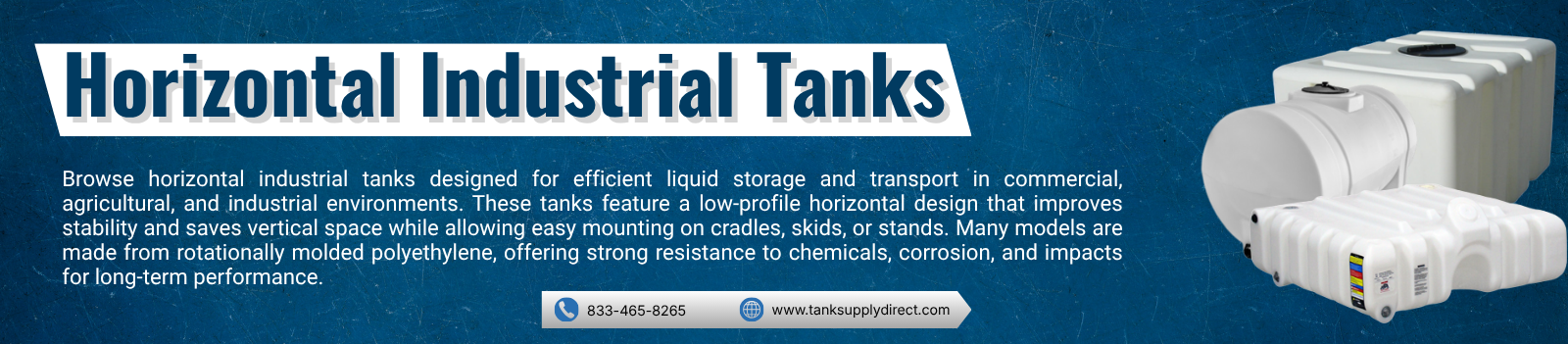 Horizontal Industrial Tanks