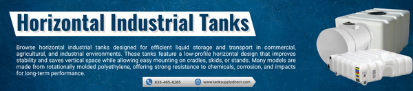 Horizontal Industrial Tanks