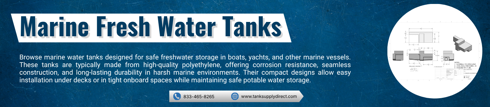 Marine Fresh Water Tanks