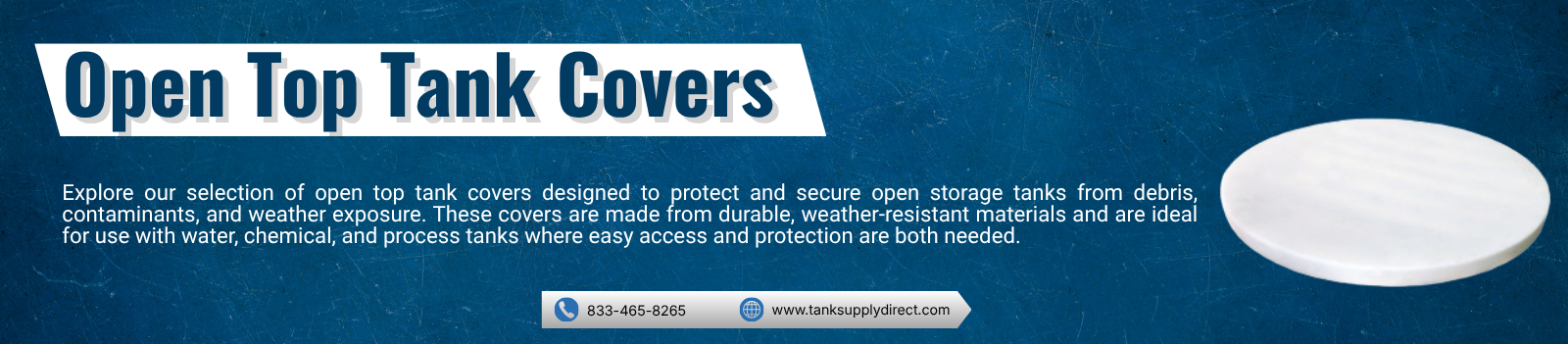 Open Top Tank Covers