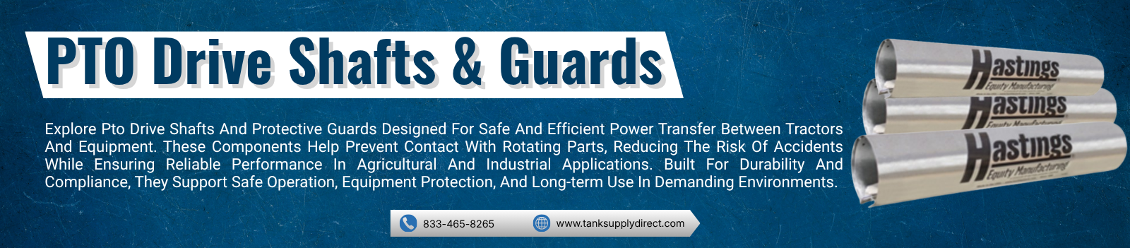 PTO Drive Shafts & Guards