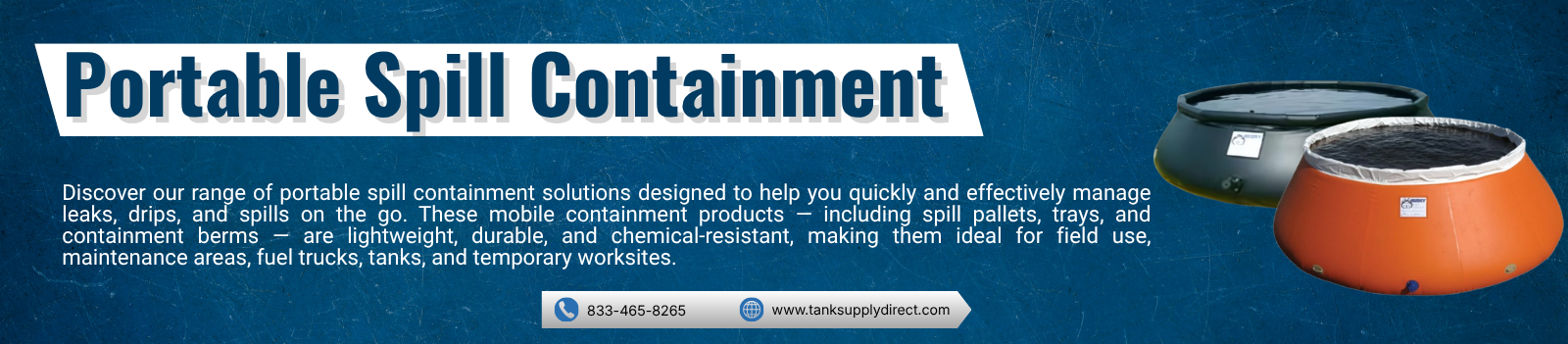 Portable Spill Containment – Page 2 – Tank Supply Direct