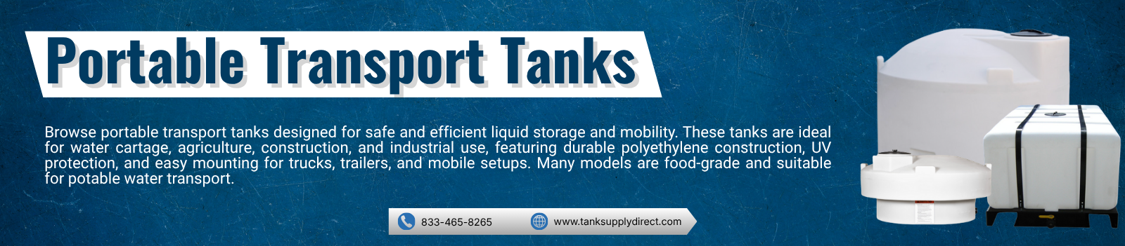 Portable & Transport Tanks