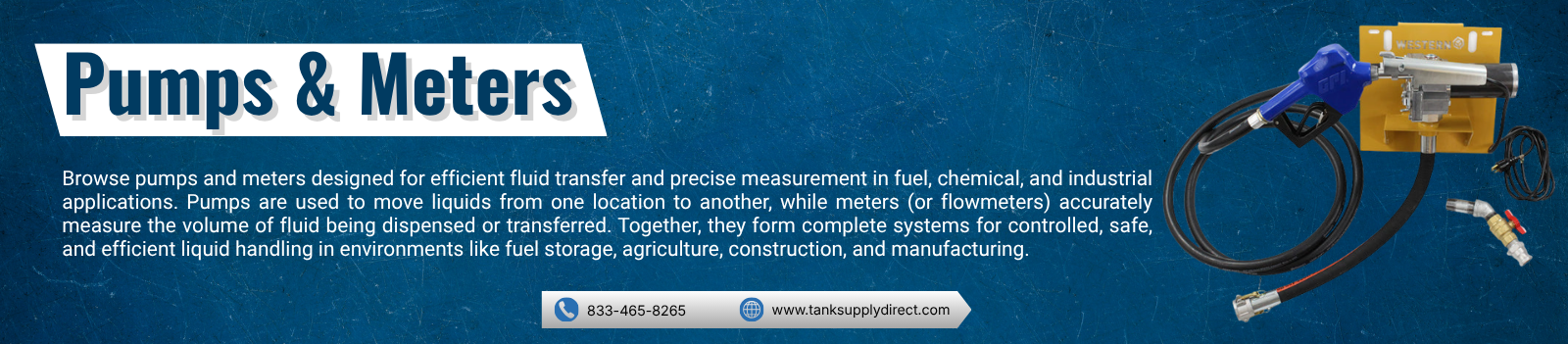 Pumps and Meters