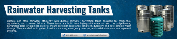 Rainwater Harvesting Tanks