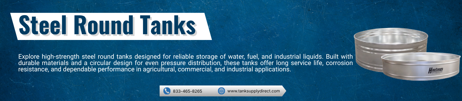 Steel Round Tanks
