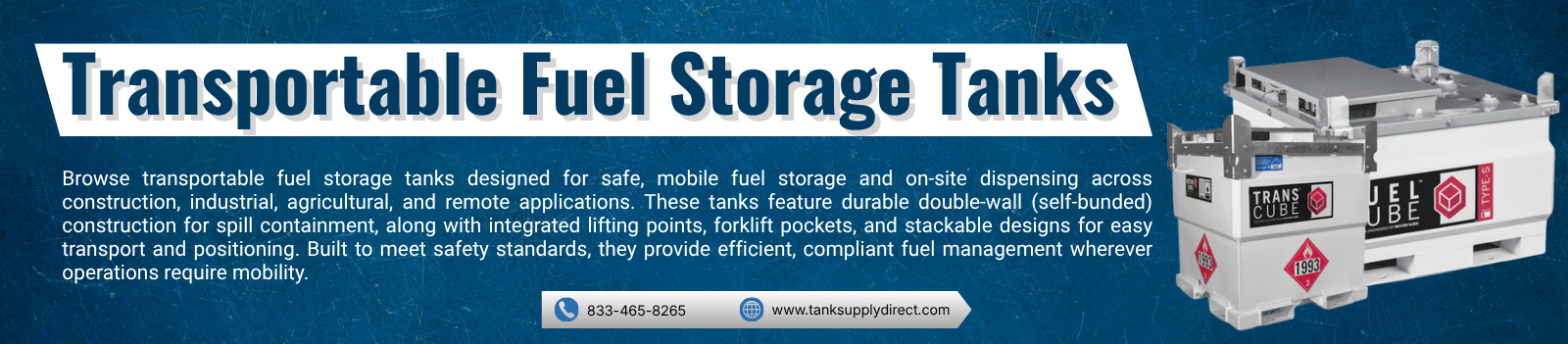 Transportable Fuel Storage Tanks