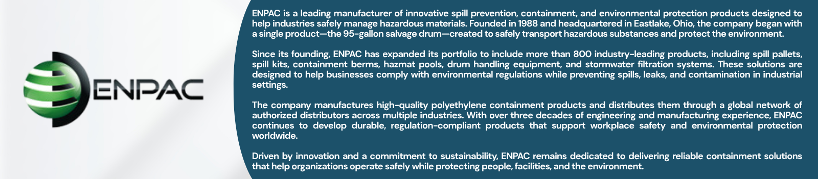 Enpac Spill Containment