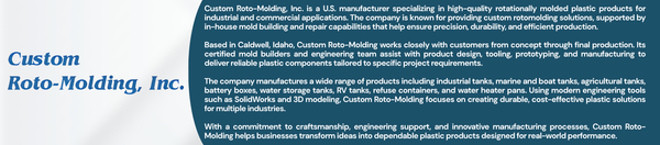 Custom Roto-Molding Tanks
