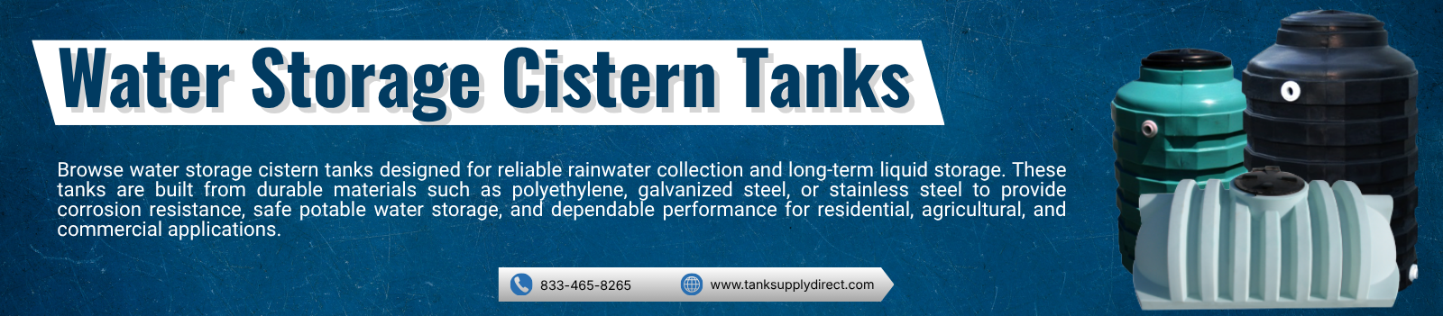 Water Storage Cistern