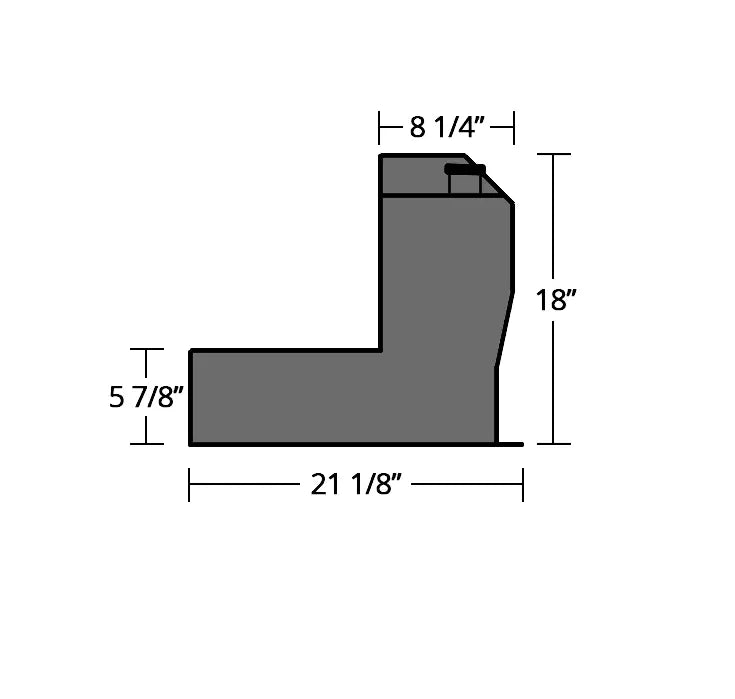 37 Gallon In-Bed Auxiliary Fuel Tank System - TRAX-4 - 0800116180