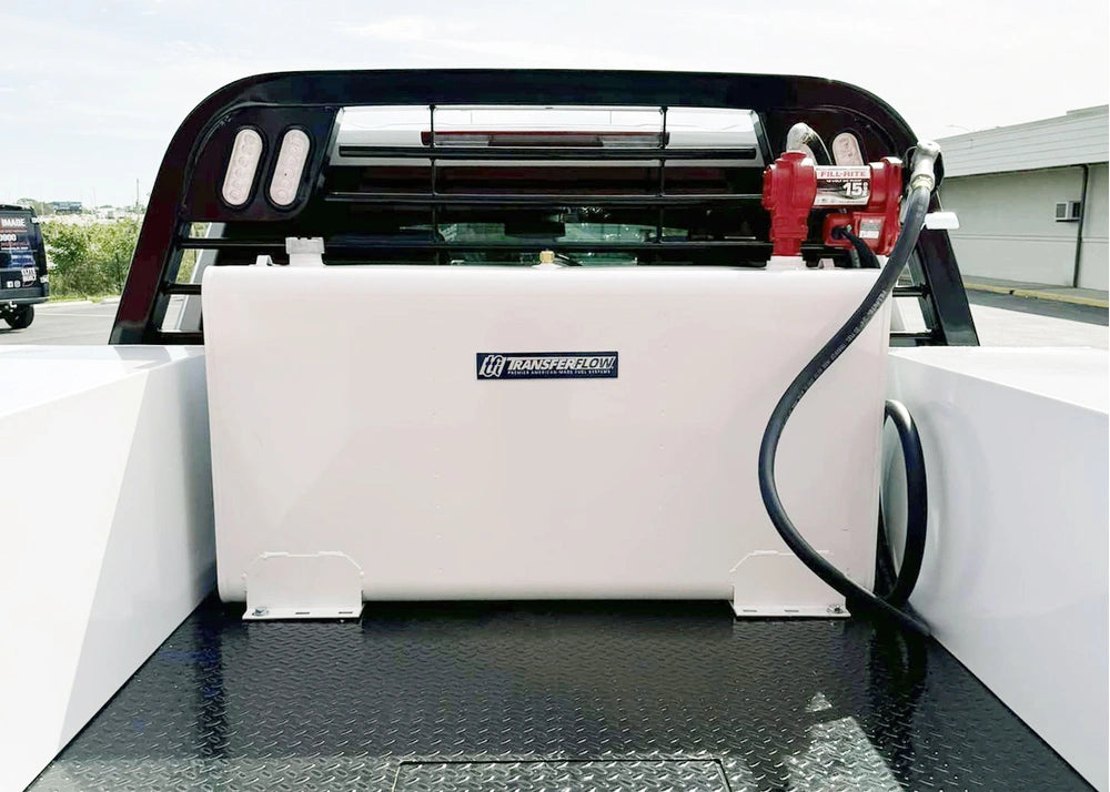 80 Gallon Diesel Refueling Tank White - 070TK34824