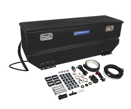 40 Gallon Auxiliary Diesel Fuel Tank Tool Box Combo - TRAX-4 - 0800116188