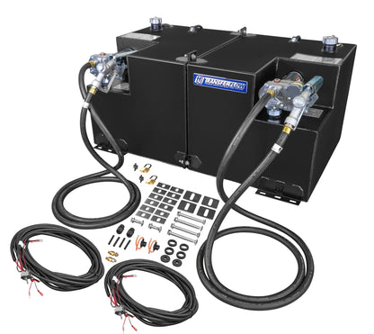 50/50 Gallon Split Refueling Tank System For Gas, Diesel, and Kerosene - 0800113244