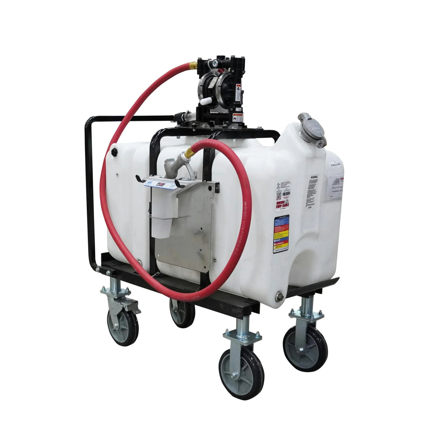 Rhino Tuff 45 Gallon Transfer Cart, diaphragm pump (MPN: RTT-7445)