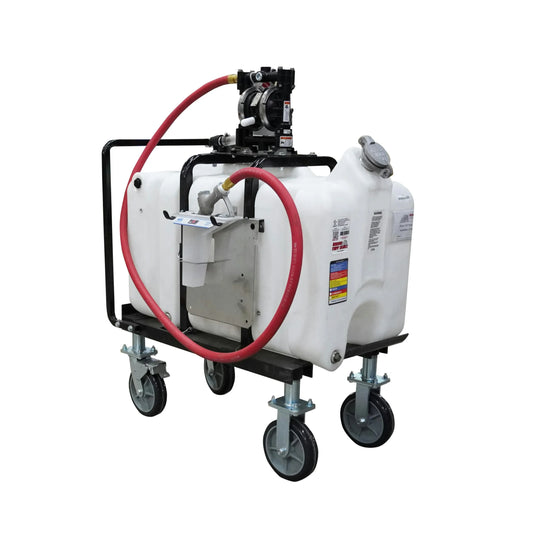 Rhino Tuff 45 Gallon Transfer Cart, diaphragm pump (MPN: RTT-7445)