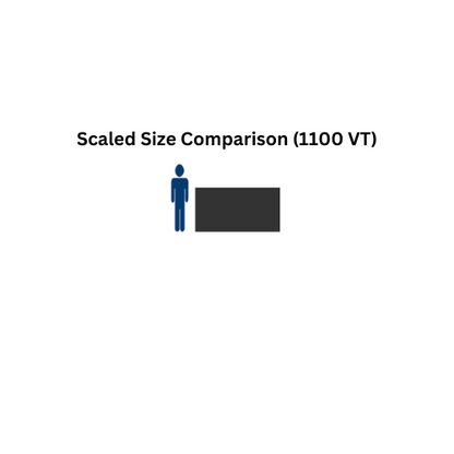 1100 Gallon Custom Roto-Molding Vertical Tank (MPN: 1100 VT FW)