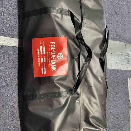 1000 Gallon Rol-La-Tank Type-2  28 Oz Vinyl (Red, Yellow, Orange, Black) Fol-Da-Tank (MPN: RLTT2-1000)