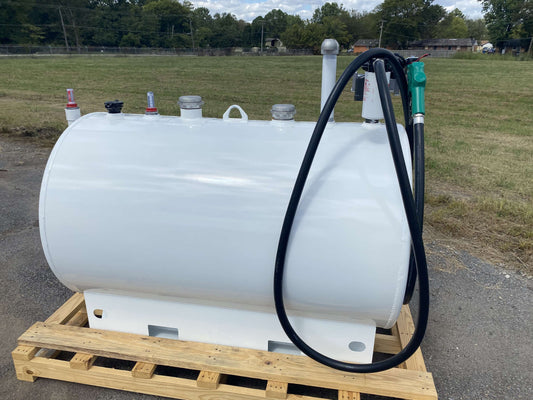 Newberry 150 Gallon UL-142 Double Wall Skid Tank Package with 12V GPI Pump (SKU: NB00150DWSPACKAGE)