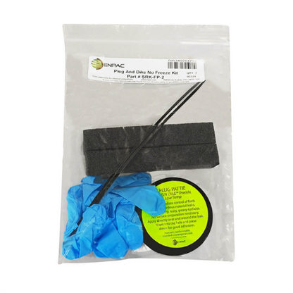 ENPACPremix Kit, Plug N Dike - 10 oz. PND Premix, Low-Temp, 2 Foams, Disposable Gloves, Zip Ties  (MPN: SRK-FP-2)