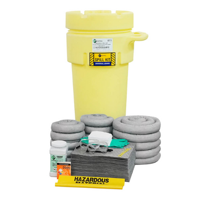 ENPAC 50-Gallon Wheeled Salvage Drum Spill Kit, Universal (MPN: 1350-YE)