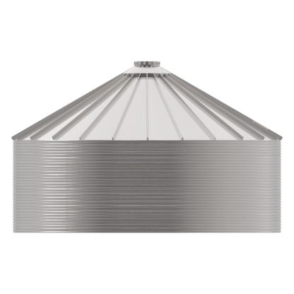CorGal 2702-WT-CHR 30,000 gallon corrugated galvanized steel water storage tank, image 1