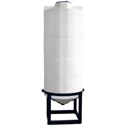 700 Gallon Custom Roto-Mold Plastic Cone Bottom Tank (MPN 700 CB)