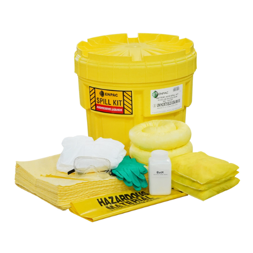 ENPAC 20-Gallon Salvage Drum Spill Kit, Battery Acid  (MPN: 1320-BAT)