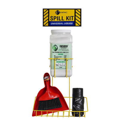 ENPAC ENSORB Wall-Mount Spill Station, Universal (MPN: 13-ESS)