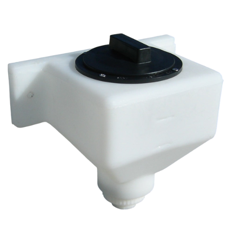 20 Gallon Custom Roto-Mold Rectangular Plastic Cone Bottom Tank (MPN 20 RCT)