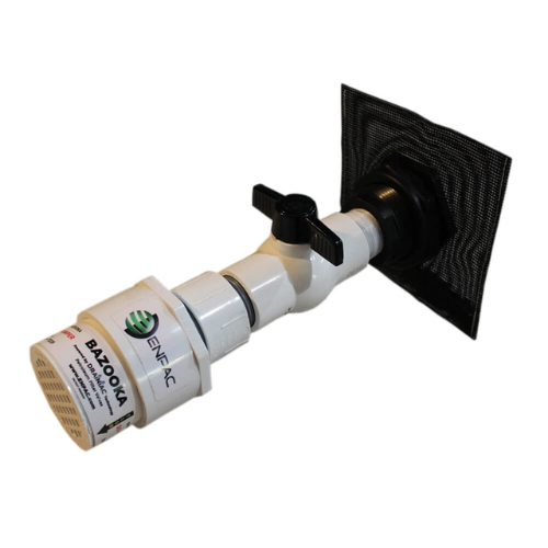 ENPAC BAZOOKA Passive Oil Filter for Spill Containment Berms, Complete Install Kit (MPN: BAZOOKA-12KIT)