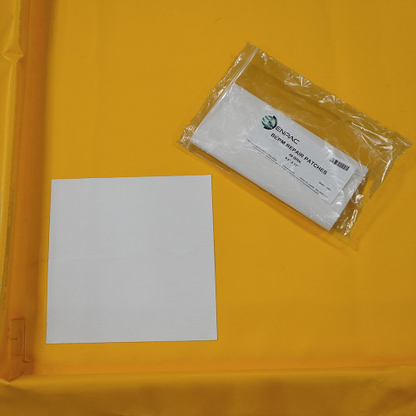 Spill Berm Adhesive Repair Patches, Pack of 5, Enpac White (MPN: 48-BRK)