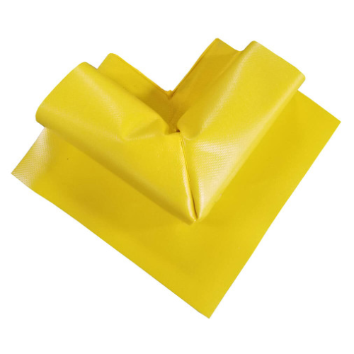 Modular Diverter Berm Corner, Enpac Yellow (MPN: 48-2CORNER-DB)
