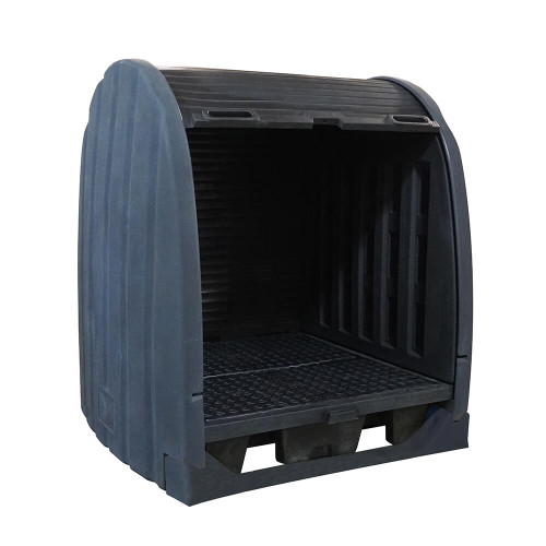 Enpac 4 Drum Outdoor Storage Spill Containment Shed (MPN: 4064-BD)