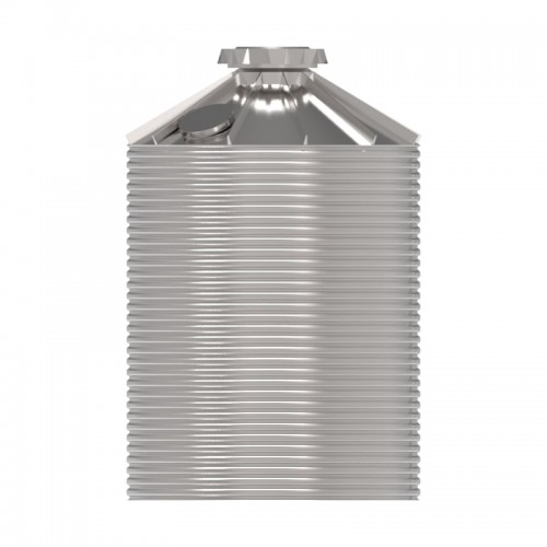 CorGal 0602-WT-CHR 1,500 gallon corrugated galvanized steel water storage tank, image 1