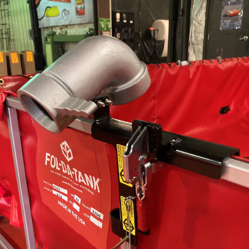 FGSLHS 2.5 Inches Fol-Da-Tank Single Supply Line Holder (MPN: SLHS-2.5)