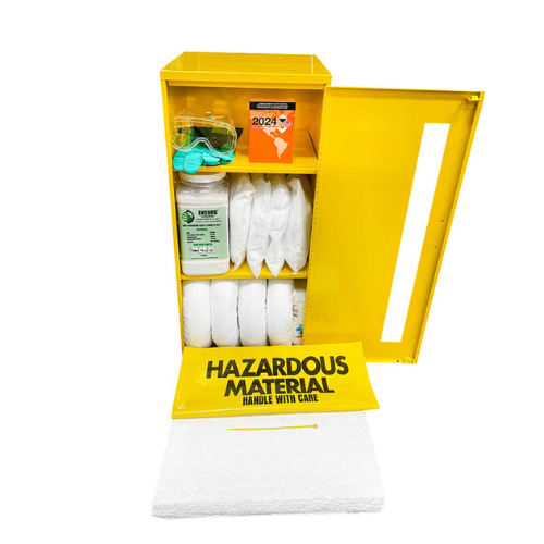 ENPAC Large Wall-Mount Cabinet Spill Kit, Oil Only (MPN: 13-WML-O)