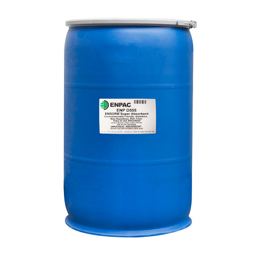 ENPAC 55-Gallon Poly Drum ENSORB® Granular Absorbent, (MPN: ENP D555)