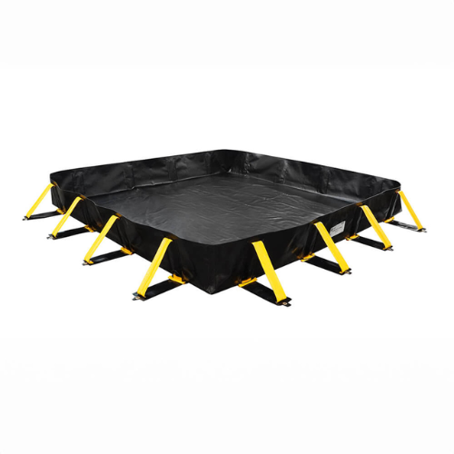 ENPAC 10'x26'x1' Stinger Snap-Up Collapsible Spill Berm (MPN: 48-10261-BK-SU)