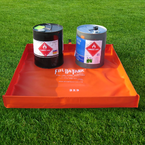 4'x4'x4" Mini-Dam Fol-Da-Tank Series (MPN: MD-444)